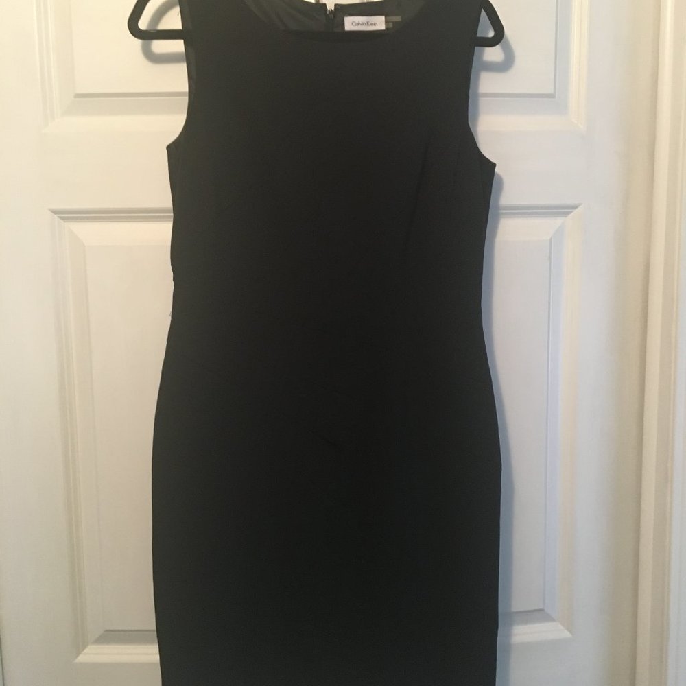 Calvin Klein classic sheath dress - like new!
